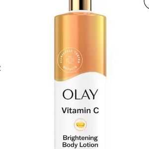 OLAY Vitamin C Brightening Body Lotion - Orange, White